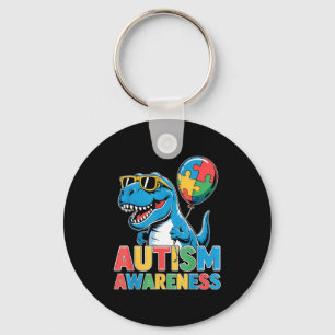 Autism awareness autistic key ring