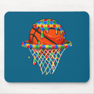 Autism awareness autistic kids boys puzzles drip mouse mat