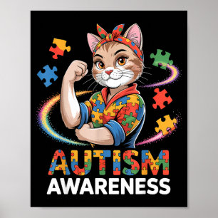 Autism awareness autistic  poster