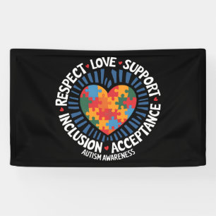 Autism Awareness Autistic Respect Love Support Banner