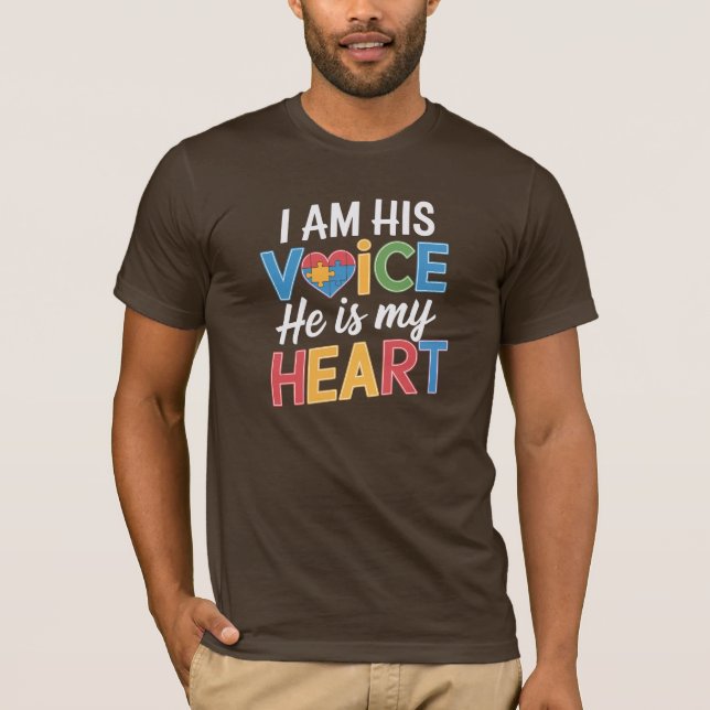 Autism Awareness Autistic Son T-shirt Design (Front)