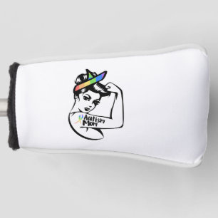 Autism Awareness Autistic Support Golf Head Cover