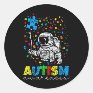Autism Awareness Autists Autistic Autist Support A Classic Round Sticker