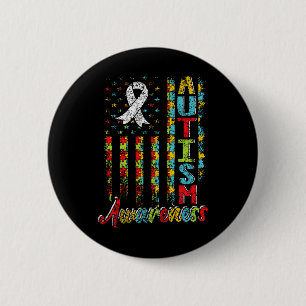 Autism Awareness Autists Support Autist Autistic A 6 Cm Round Badge