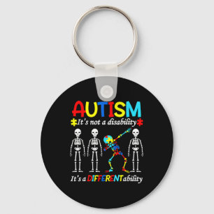 Autism Awareness Autists Support Autist Autistic A Key Ring