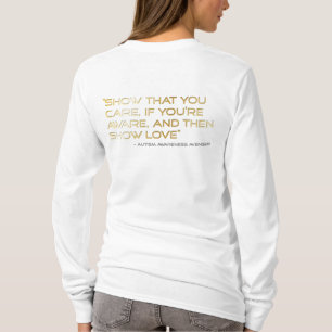 Autism Awareness Avenger Logo_Show Love T-Shirt