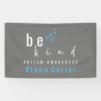 autism awareness be kind blue team name modern