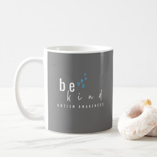 autism awareness. be kind. Mugs (With Donut)