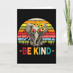 Autism Awareness Be Kind T Shirt  Card
