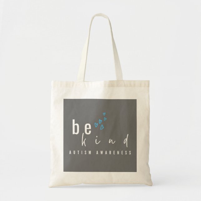 autism awareness. be kind. Totes & Bags (Front)