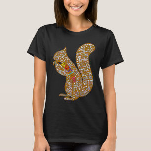 Autism Awareness Big Brother Squirrel T-Shirt