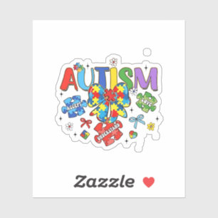 Autism Awareness Bow Coquette Puzzle Piece Neuro 