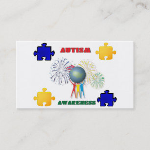 Autism Awareness Business Card