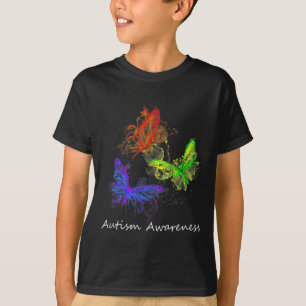 Autism Awareness Butterflies Without Puzzle Pieces T-Shirt