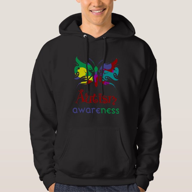 Autism Awareness Butterfly     Hoodie (Front)