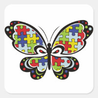 Autism Awareness Butterfly