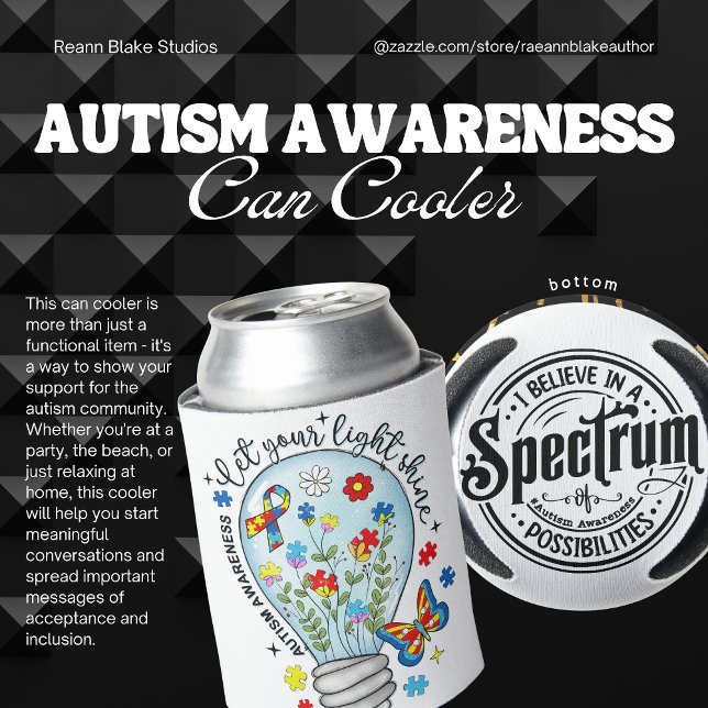 Autism Awareness Can Cooler (Creator Uploaded)