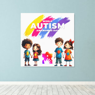 Autism Awareness  Canvas Print