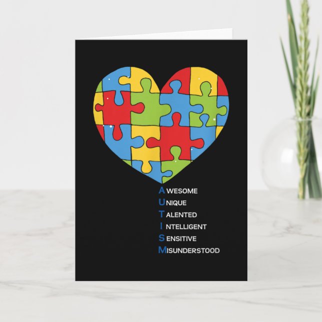 Autism Awareness Card (Front)