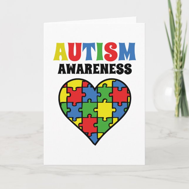 Autism Awareness Card (Front)