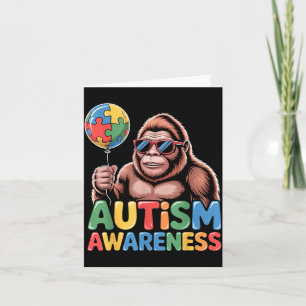 Autism awareness card