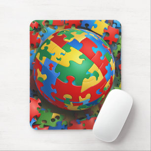 Autism Awareness -Care - Mousepad