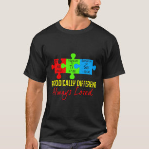 Autism Awareness Chemistry Asd Fun Disability Peri T-Shirt