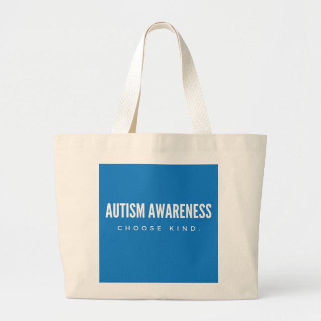 autism awareness. choose kind. Totes&Shopping Bags (Front)