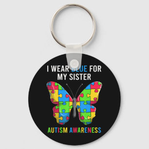 Autism Awareness Clothing For Men, Women & Kids. T Key Ring