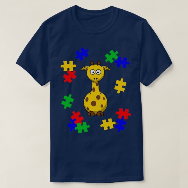 Autism Awareness Clothing T-Shirt (Design Front)