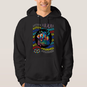Autism Awareness Clown Fish For Teacher Autism Mom Hoodie