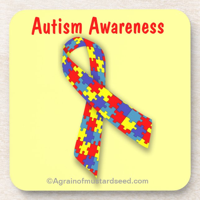Autism Awareness Coaster (Front)