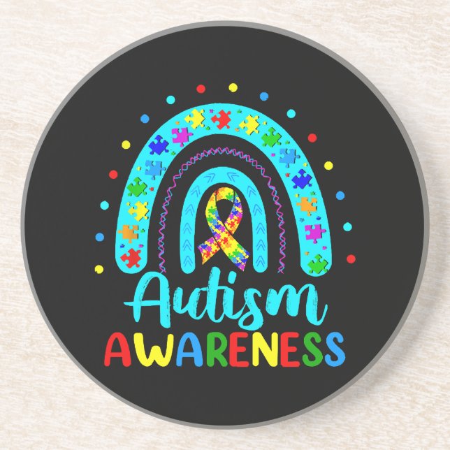 Autism Awareness Coaster (Front)