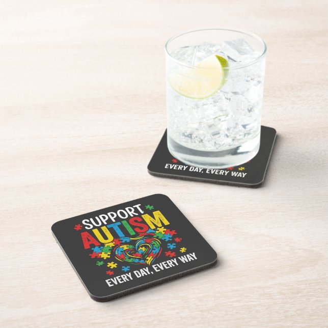 Autism awareness coaster (Right Side)