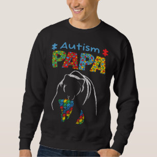 Autism Awareness Dad Father Autistic Kid Awareness Sweatshirt