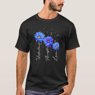 Autism Awareness Daisy Flower Accept Understand Lo T-Shirt