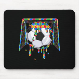 Autism Awareness Day Autistic Kids Boys Puzzles Dr Mouse Mat