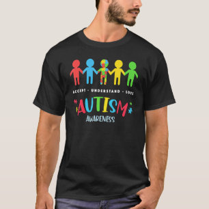 Autism Awareness Day Autistic Sayings Kids Outfit T-Shirt