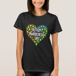 Autism Awareness Day Colourful Concept T-Shirt