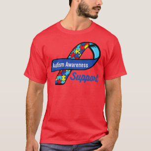 Autism awareness day food fast food restaurant t f T-Shirt