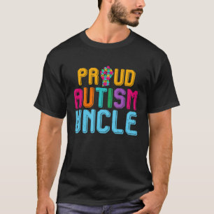 Autism Awareness Day Matching Family Proud Autism  T-Shirt
