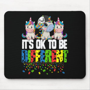 Autism Awareness Day Unicorn Gift  Mouse Mat