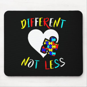 Autism Awareness Design Gift Different Not Less Fo Mouse Mat