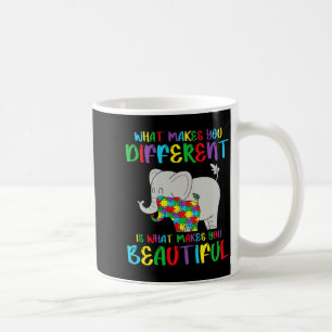 Autism Awareness Different But Beautiful Autism Wo Coffee Mug