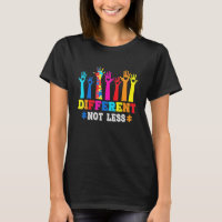 Autism Awareness Different Not Less Support Autism