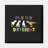 Autism Awareness Dinosaur Kid Boys Its Ok To Be Di