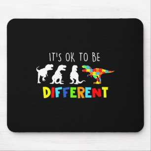 Autism Awareness Dinosaur Kid Boys Its Ok To Be Di Mouse Mat