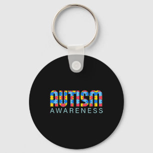 Autism Awareness Disabilities Month Support 1 Key Ring