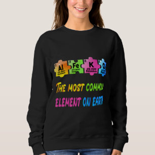 Autism Awareness Elements Periodic Table Asd Love Sweatshirt