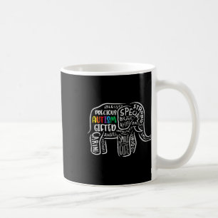 Autism Awareness Elephant Acceptance Autistic Men Coffee Mug